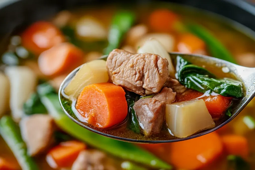 Delicious sinigang recipe