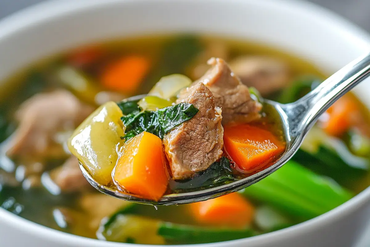Delicious sinigang recipe