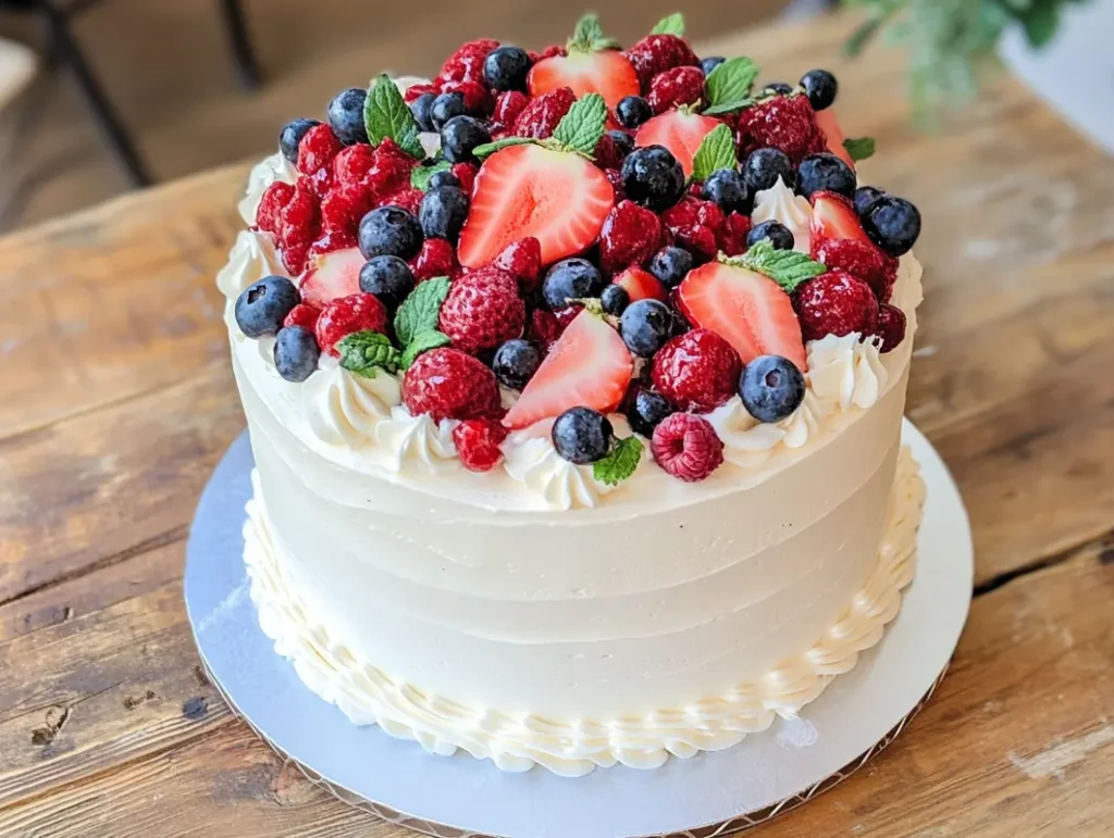 A moist and delicious red velvet cake recipe on a plate